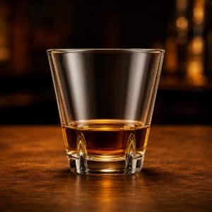 300ml Sculpted Base Whiskey Glass – Wholesale & OEM - view 2