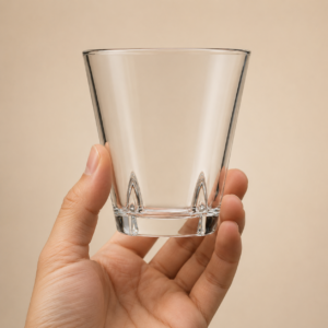300ml Sculpted Base Whiskey Glass – Wholesale & OEM - view 5