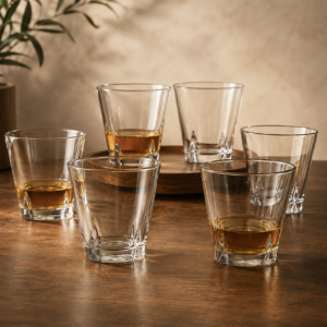 300ml Sculpted Base Whiskey Glass – Wholesale & OEM - view 7