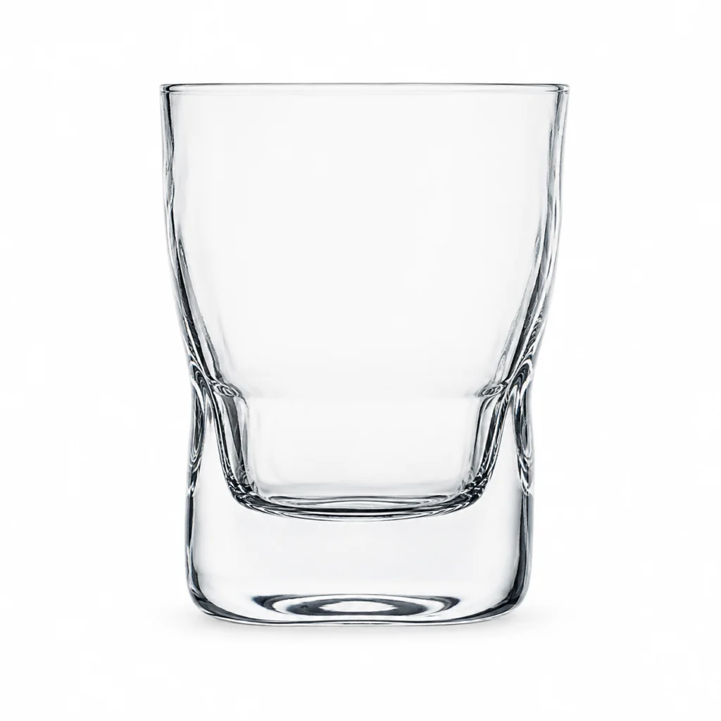 250ml Heavy Base Whiskey Glass – Modern Tumbler for Wholesale - view 1