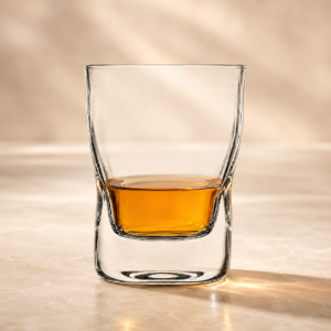 250ml Heavy Base Whiskey Glass – Modern Tumbler for Wholesale - view 2