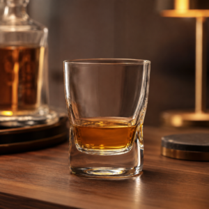 250ml Heavy Base Whiskey Glass – Modern Tumbler for Wholesale - view 6