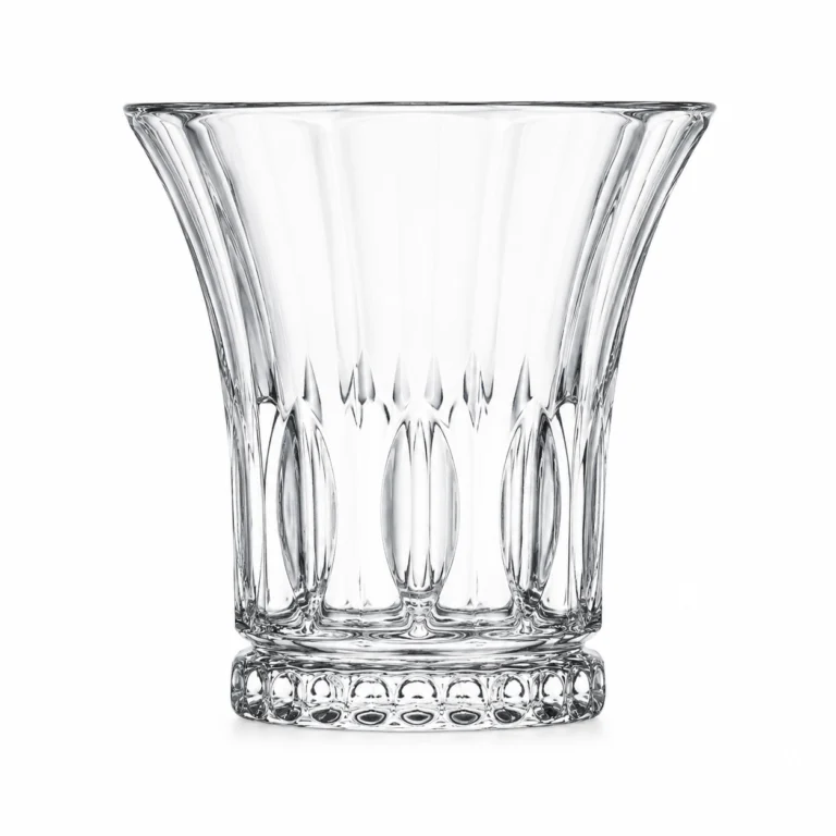 290ml Flared Crystal Whiskey Glass – Decorative Heavy Base Tumbler for Wholesale - view 1