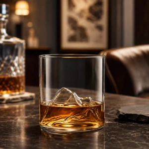 200ml Mountain Whiskey Glass – Sculpted Peak Tumbler for Wholesale - view 6