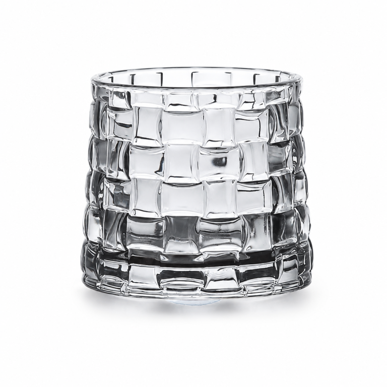 270ml Rotating Whiskey Glass – Textured Rocks Tumbler in Multiple Styles for Wholesale - view 1