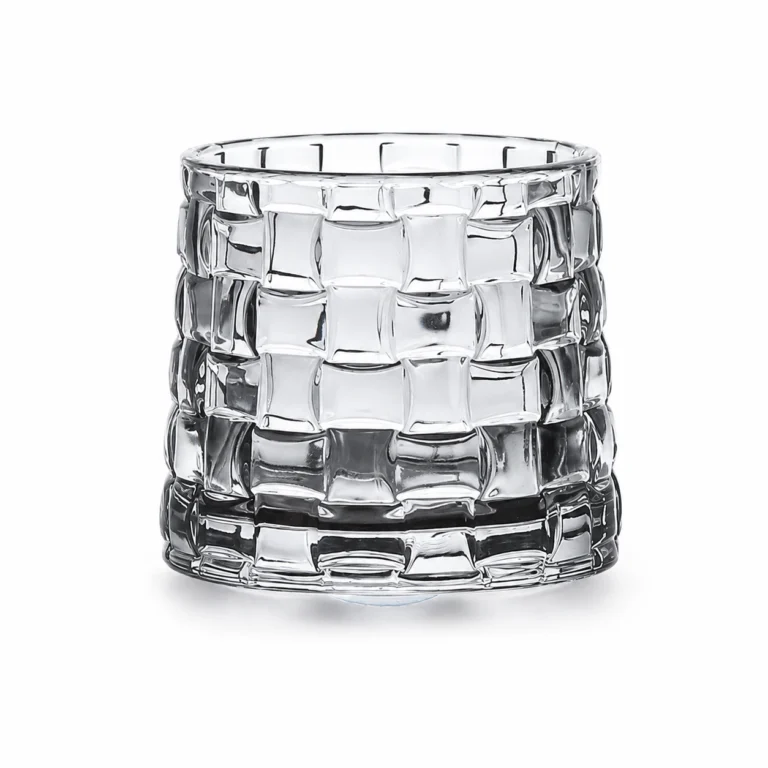 270ml Rotating Whiskey Glass – Textured Rocks Tumbler in Multiple Styles for Wholesale - view 1