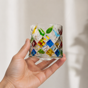 Custom Rotating Glass Tumblers 270ml – Hand-Painted Wholesale Drinkware - view 5