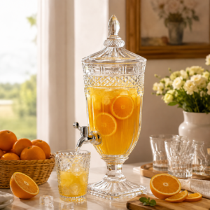 Wholesale Glass Beverage Dispenser with Stainless Steel Spigot – 1.8L / 3L / 5L - view 5