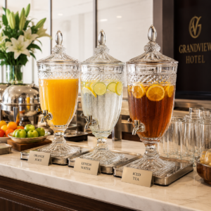 Wholesale Glass Beverage Dispenser with Stainless Steel Spigot – 1.8L / 3L / 5L - view 6