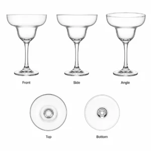 190ml Margarita Cocktail Glass – Wholesale Barware | OEM / ODM Available - view 2
