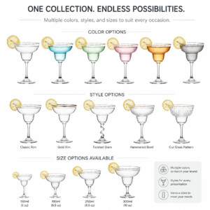 190ml Margarita Cocktail Glass – Wholesale Barware | OEM / ODM Available - view 7