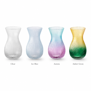Wholesale Ribbed Glass Vase – Elegant Fluted Flower Vase OEM/ODM - view 3