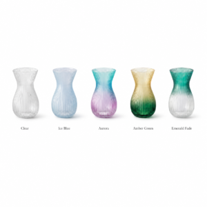 Wholesale Ribbed Glass Vase – 20cm Fluted Flower Vase OEM/ODM - view 3