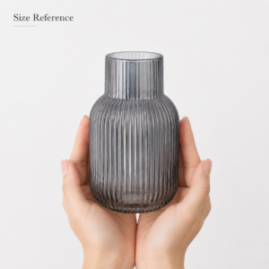 Wholesale Textured Glass Vase – Ribbed & Hammered Vase OEM/ODM - view 6