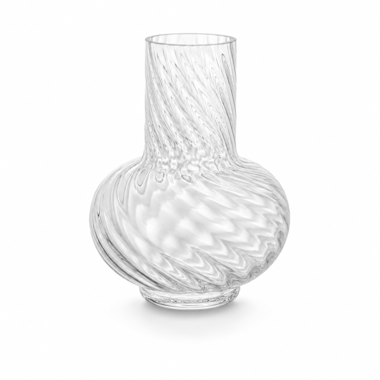 Wholesale Swirl Glass Vase – Custom Colors - view 1