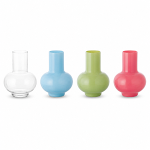 Wholesale Long-Neck Round Glass Vase – Custom Colors - view 3