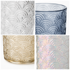 Wholesale Embossed Cylinder Glass Vase - view 5
