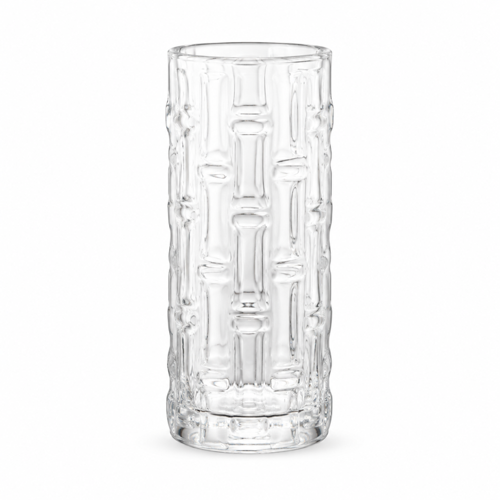 Wholesale Textured Cylinder Glass Vase - view 1