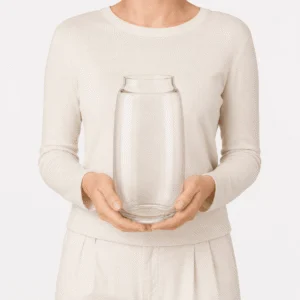 Wholesale Tall Clear Glass Vase - view 6