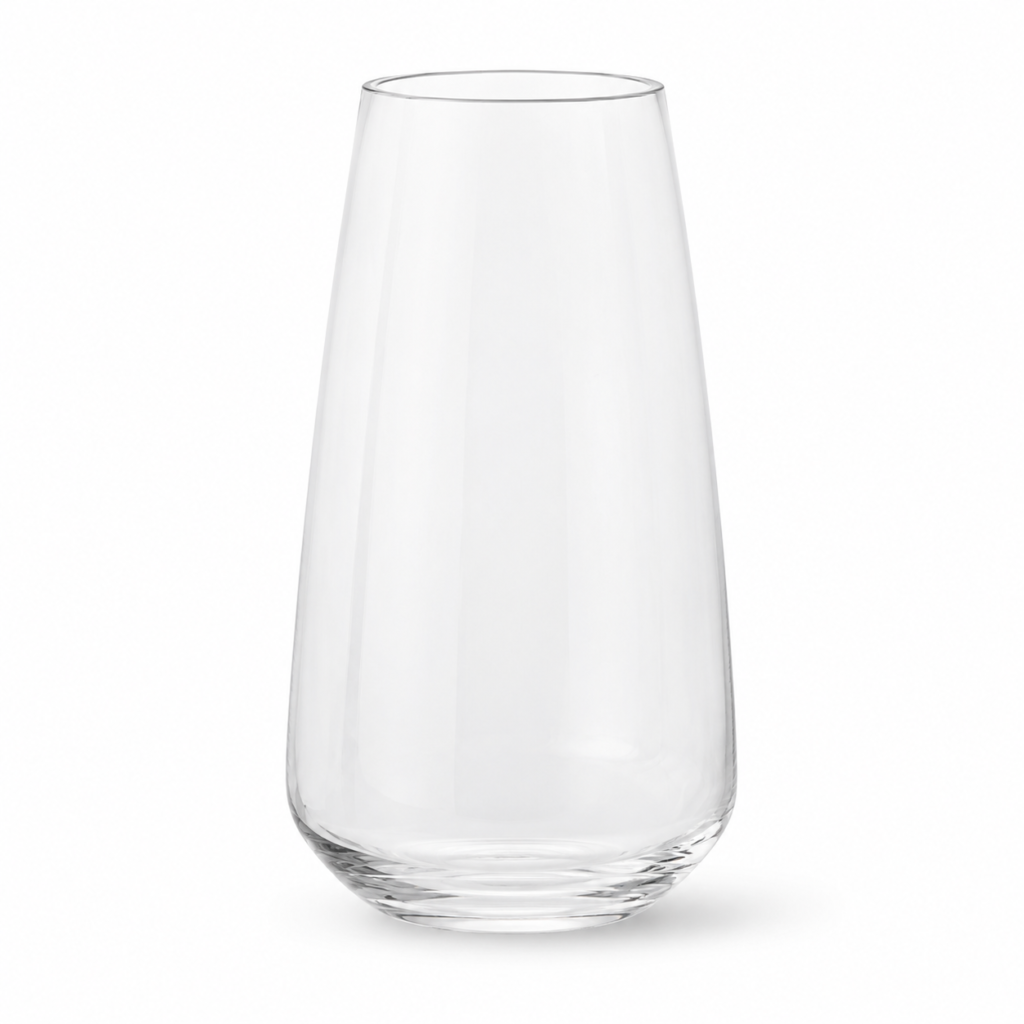 Wholesale Tall Tapered Glass Vase - view 1