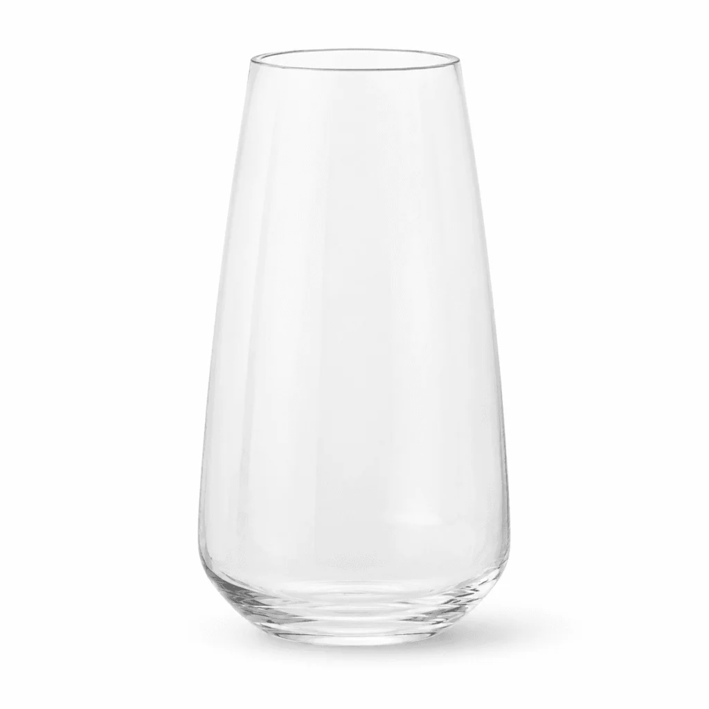 Wholesale Tall Tapered Glass Vase - view 1