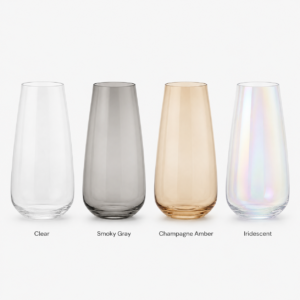 Wholesale Tall Tapered Glass Vase - view 3