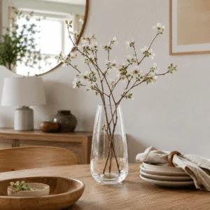 Wholesale Tall Tapered Glass Vase - view 7