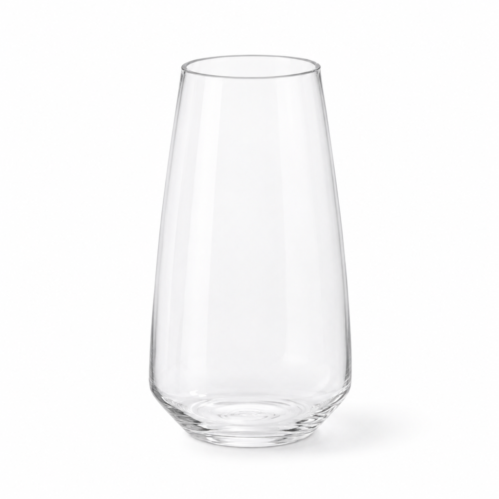 Wholesale Small Tapered Glass Vase - view 1