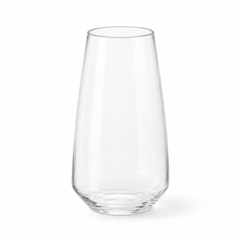 Wholesale Small Tapered Glass Vase - view 1