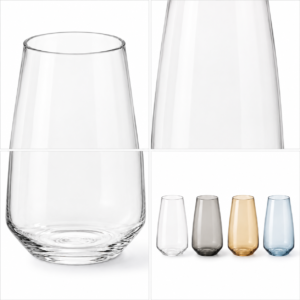 Wholesale Small Tapered Glass Vase - view 5