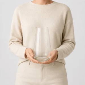Wholesale Small Tapered Glass Vase - view 6