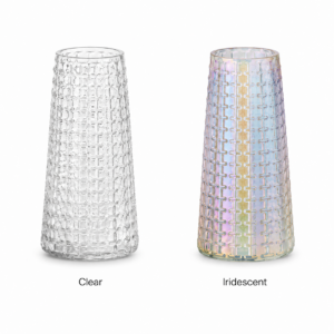 Wholesale Woven-Texture Glass Vase - view 3