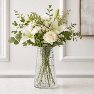 Wholesale Woven-Texture Glass Vase - view 7
