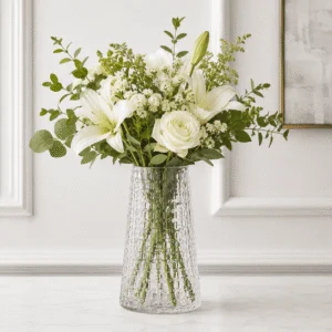 Wholesale Woven-Texture Glass Vase - view 7