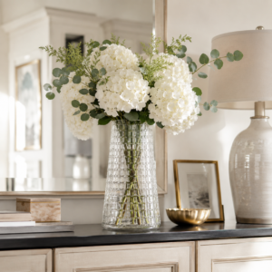 Wholesale Grid-Textured Glass Vase - view 7