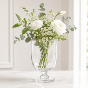 Wholesale Clear Goblet Glass Vase - view 2