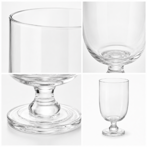 Wholesale Clear Goblet Glass Vase - view 5