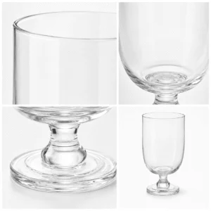 Wholesale Clear Goblet Glass Vase - view 5