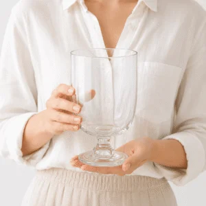Wholesale Clear Goblet Glass Vase - view 6