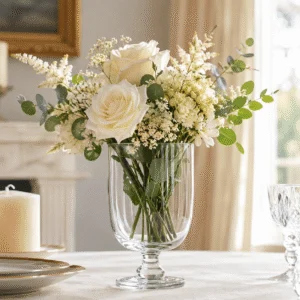 Wholesale Clear Goblet Glass Vase - view 7