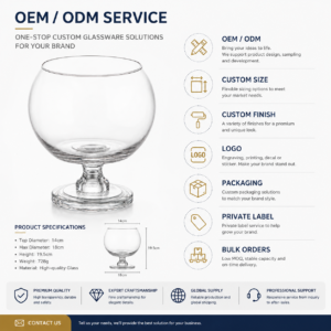 Wholesale Clear Globe Pedestal Glass Vase - view 8