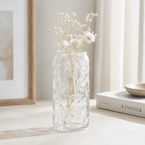 Wholesale Embossed Seasonal Glass Vase Collection - view 2
