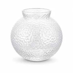 Wholesale Round Hammered Glass Vase – 4 Finishes - view 1