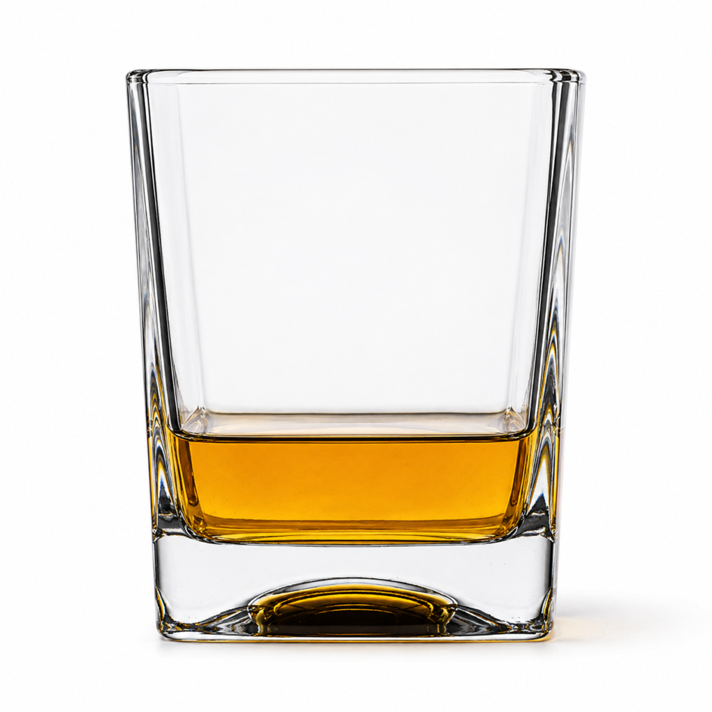 260ml Square Whiskey Glass – Heavy Base Tumbler for Wholesale - view 1