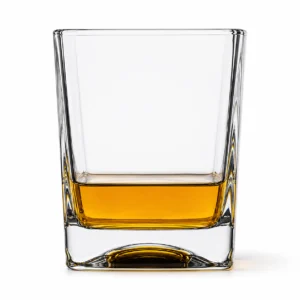 260ml Square Whiskey Glass – Heavy Base Tumbler for Wholesale - view 1