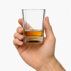 260ml Square Whiskey Glass – Heavy Base Tumbler for Wholesale - view 6