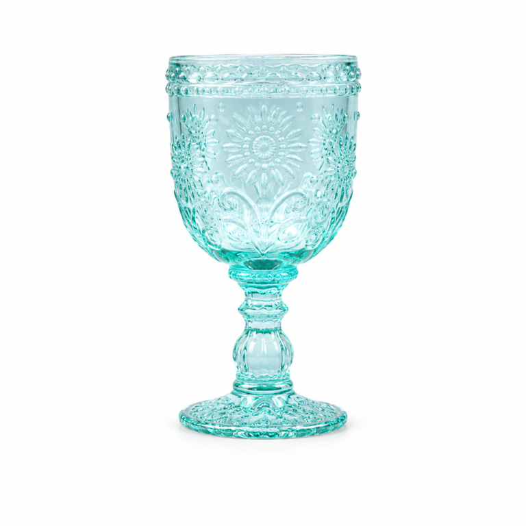 365ml Vintage Sunflower Glass Goblet – Wholesale - view 1