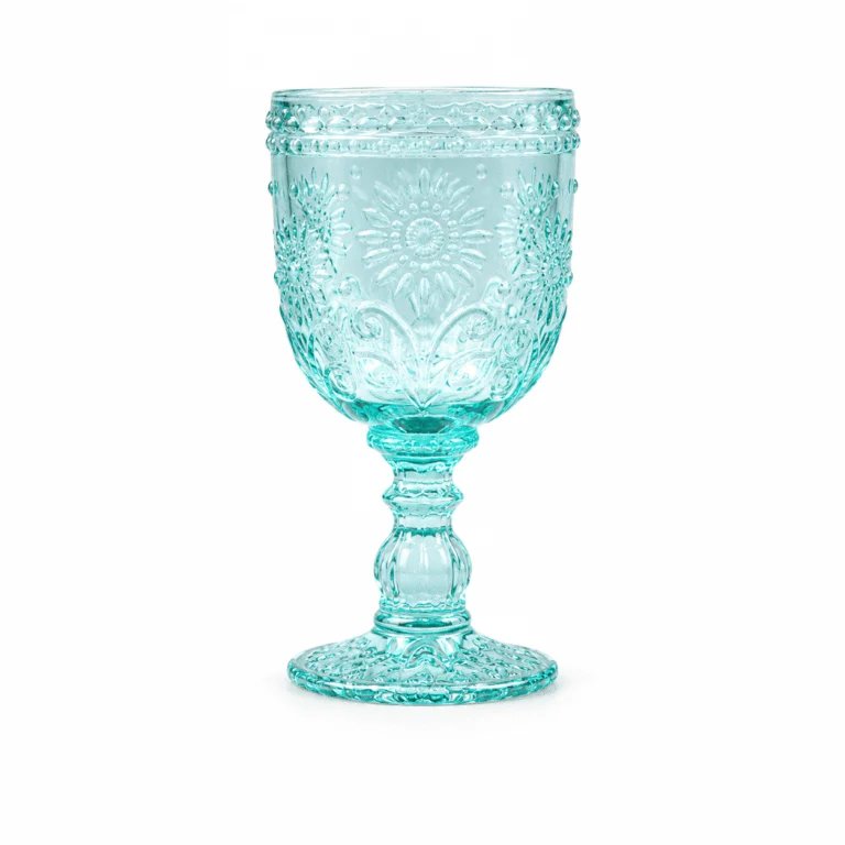365ml Vintage Sunflower Glass Goblet – Wholesale - view 1