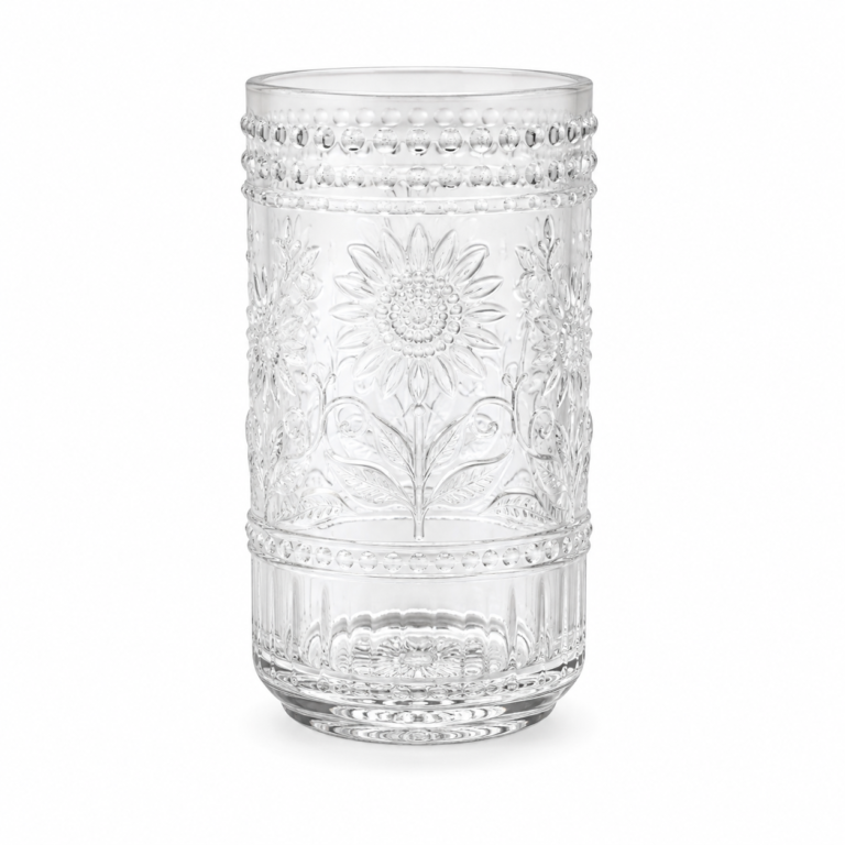 440ml Vintage Sunflower Highball Glass – Wholesale - view 1