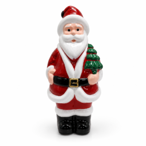 Red Glass Santa Figurine - view 6